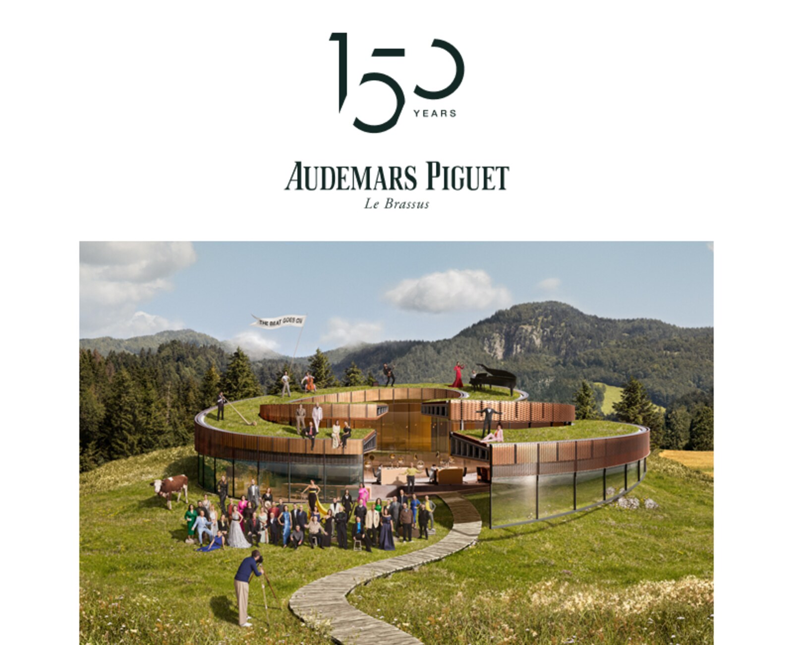 Visuel des 150 ans d’Audemars Piguet au Brassus