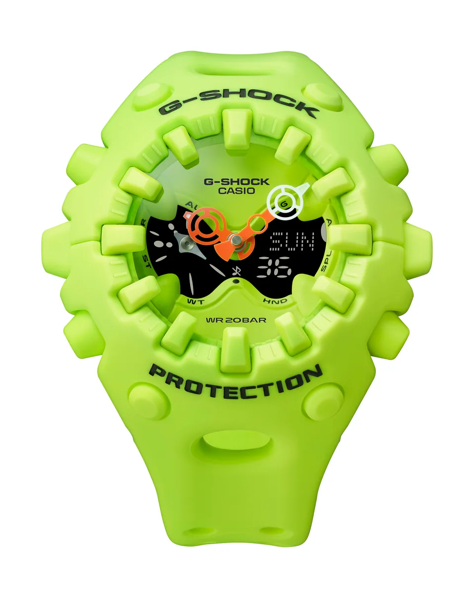 Montre G-SHOCK GA-V01 utilisée pour le lancement français