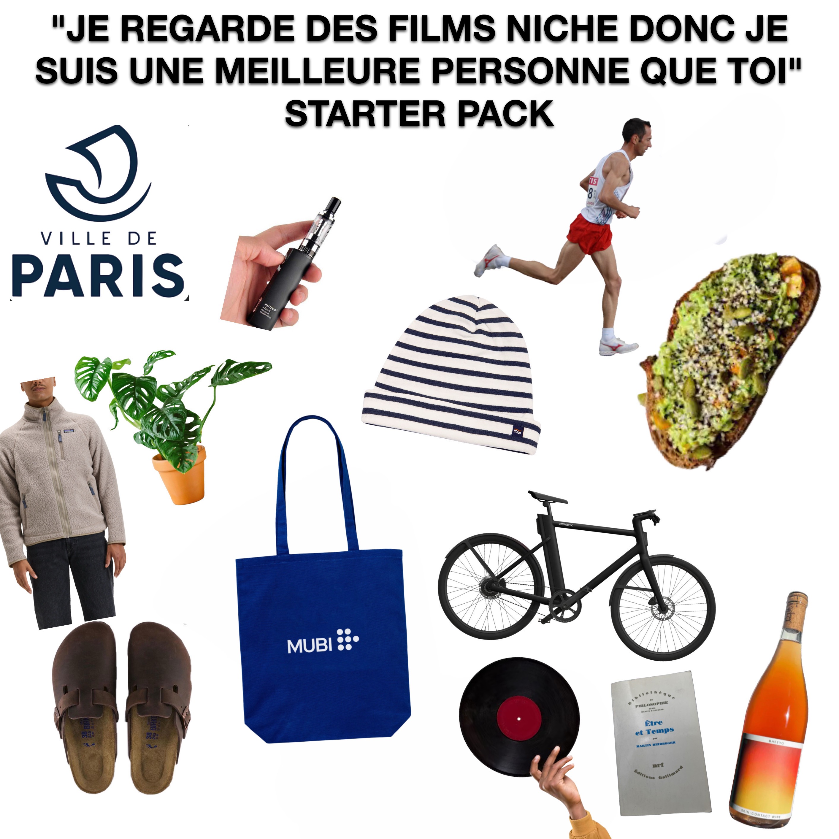 Starter pack cinéma créé pour MUBI