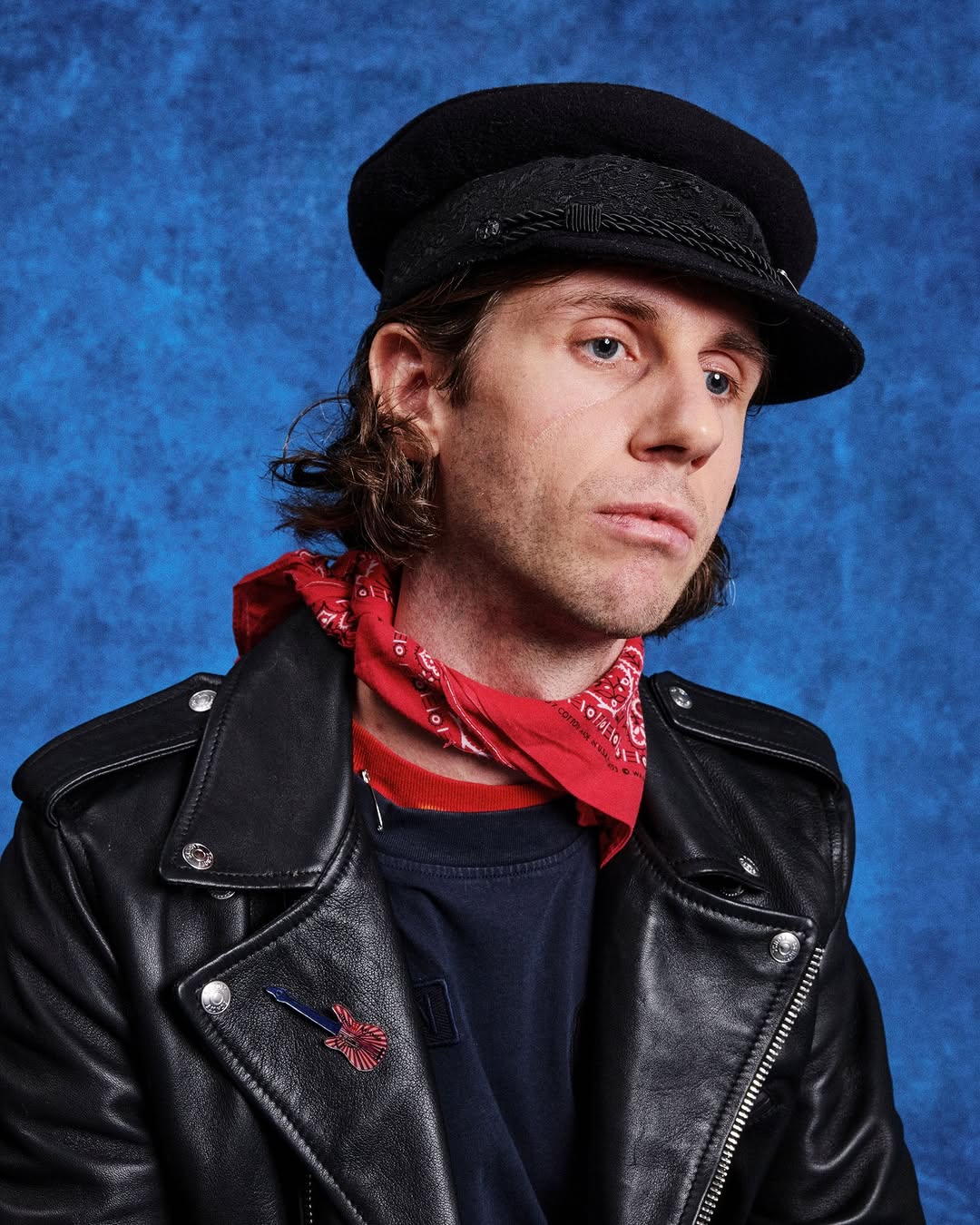 Portrait de Tanguy pour la campagne Yearbook de Schott NYC