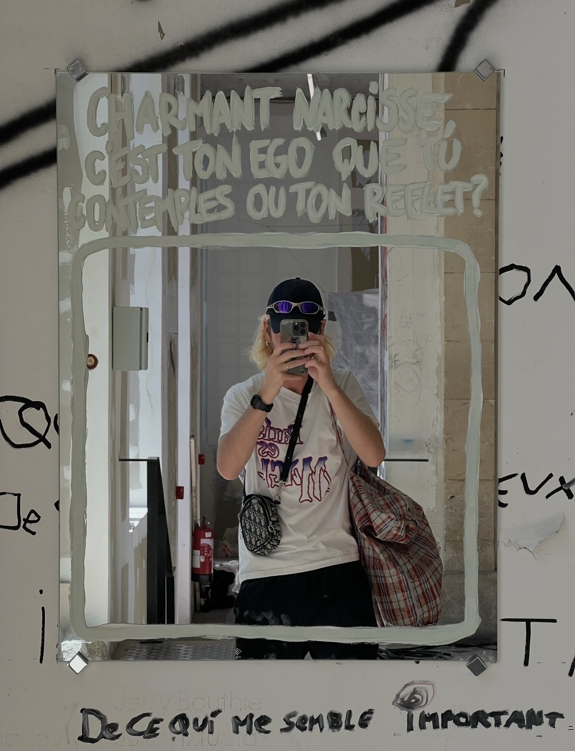 Mirror work 2, DAWA exhibition at 3537