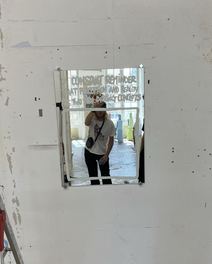 Mirror work 3, DAWA exhibition at 3537